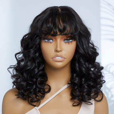 Gorgius Springy Curly Y-Shape Swiss HD Lace Wig
