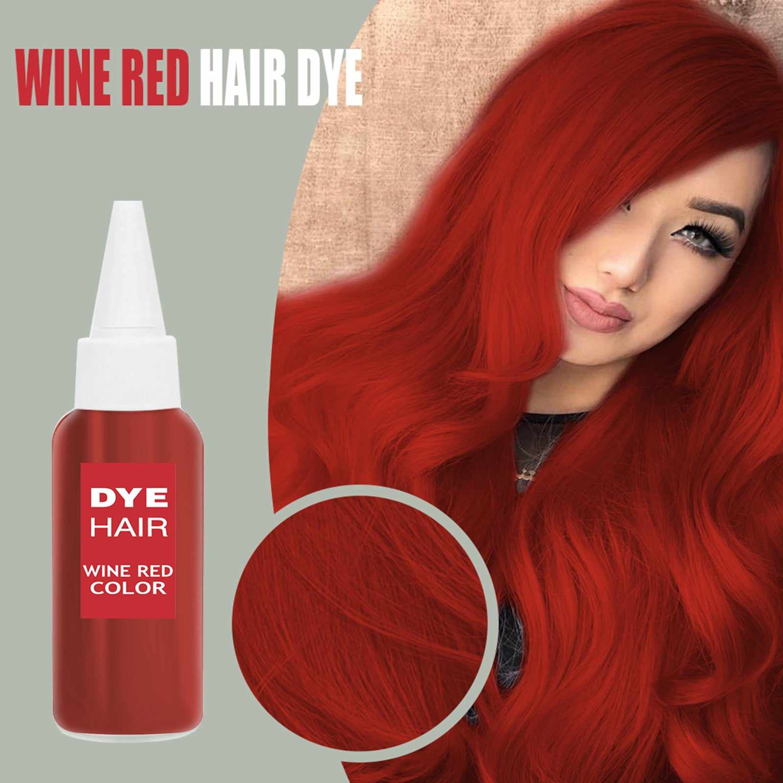 6 Colors Hair Dye Cream Natural Fashionable Organic Hair