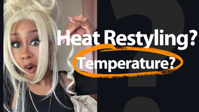 How to Heat Re-Style Fiber Wig? Take 1min to Know!