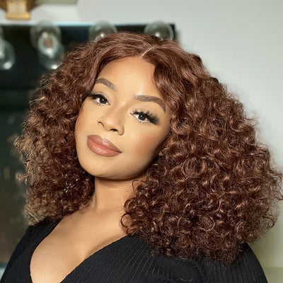 Maple Leaf | Wide T HD Lace Boho Waves Bohemian Style Wig 16 inch-03