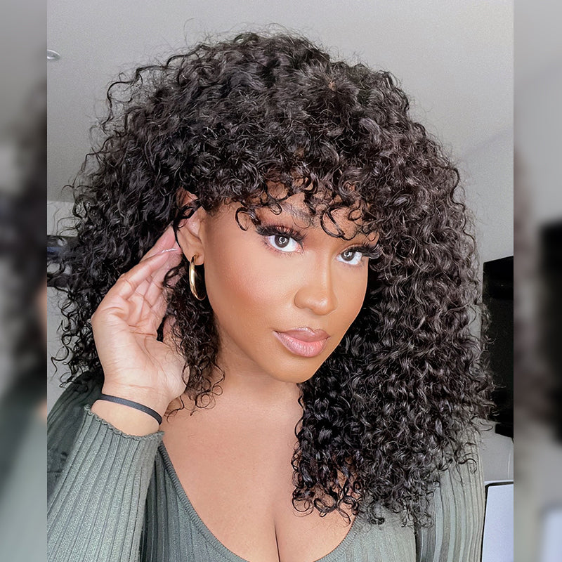 Flashback 80 | Bouncy Shaggy True Scalp Bang Wig-04