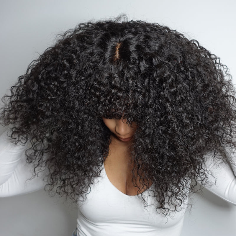 Flashback 80 | Bouncy Shaggy True Scalp Bang Wig-08