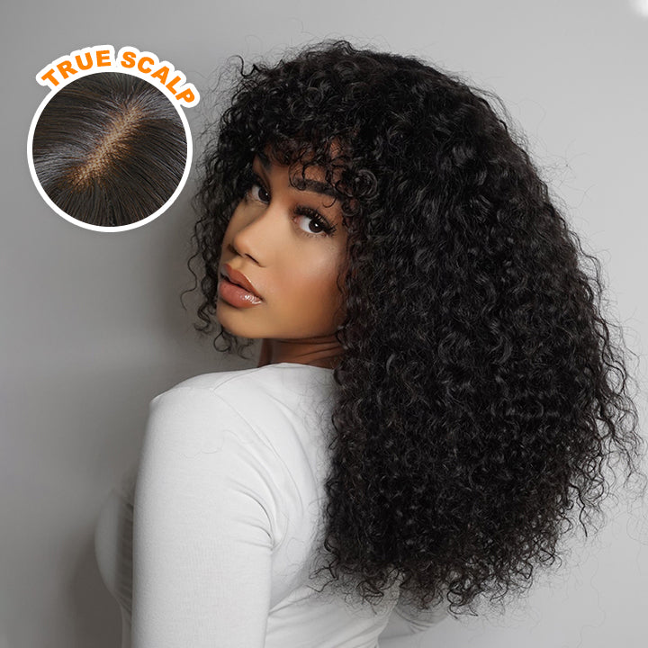 Flashback 80 | Bouncy Shaggy True Scalp Bang Wig-01