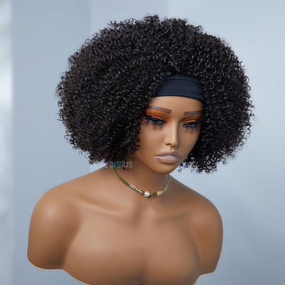 Afro Curl Ice Cotton Headband Wig 10 inch