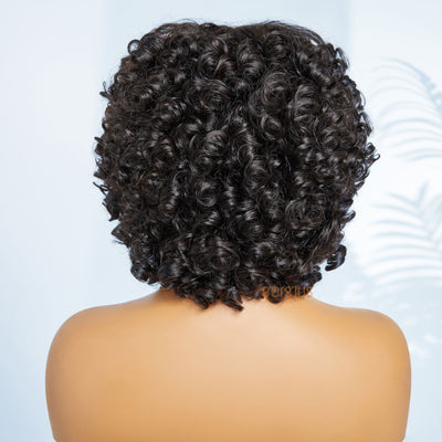 Natural Super Double Drawn Rosy Curl Wig With Bang-08