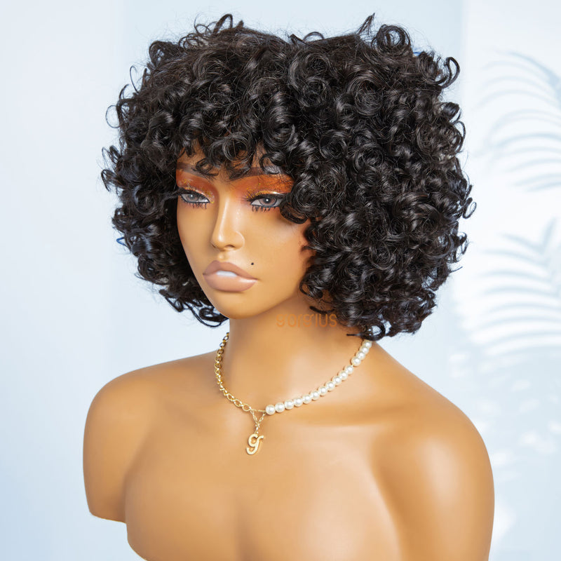 Natural Super Double Drawn Rosy Curl Wig With Bang-07