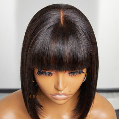 Leon & Matilda | True Scalp Bang Bob Wig 10 inch-06
