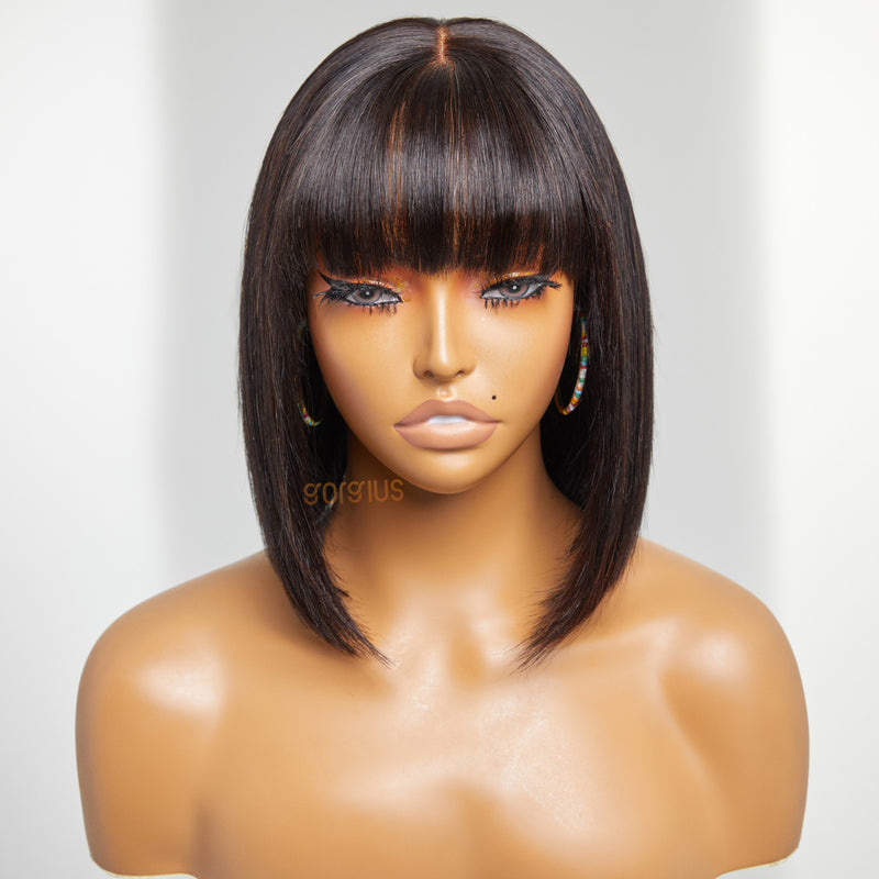 Leon & Matilda | True Scalp Bang Bob Wig 10 inch-04