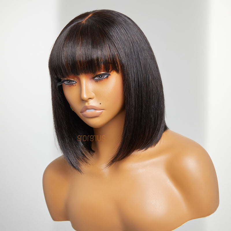 Leon & Matilda | True Scalp Bang Bob Wig 10 inch-05