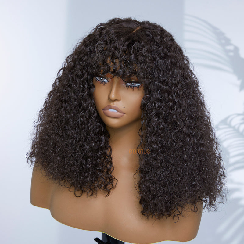Flashback 80 | Bouncy Shaggy True Scalp Bang Wig-07