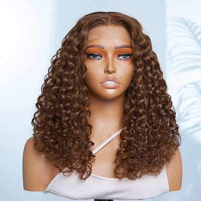 Maple Leaf | Wide T HD Lace Boho Waves Bohemian Style Wig 16 inch-06