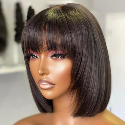 Leon & Matilda | True Scalp Bang Bob Wig 10 inch-01