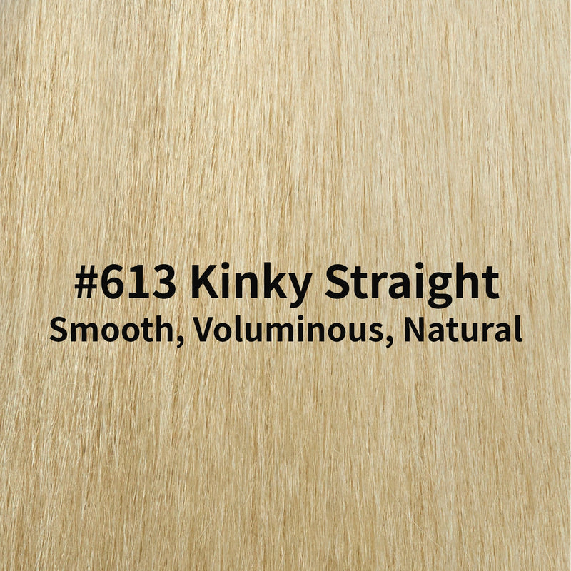 Kinky Blonde | High Density Kinky Straight Blonde 