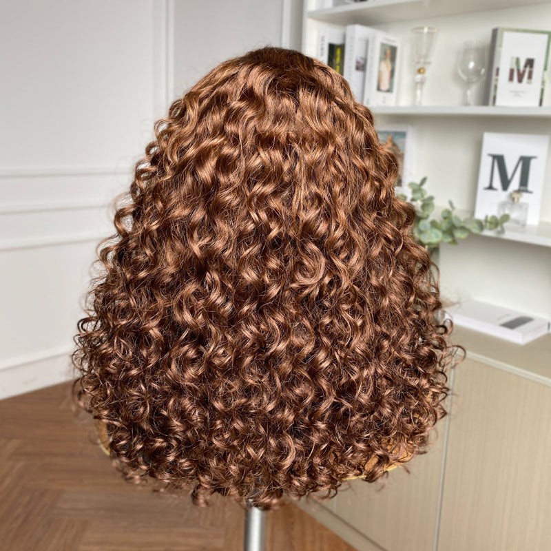 Maple Leaf | Wide T HD Lace Boho Waves Bohemian Style Wig 16 inch